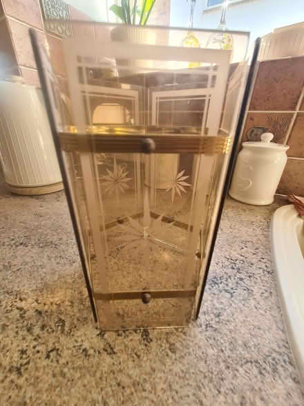 Photo of free Smoked glass lampshade (Great Sutton CH66) #1
