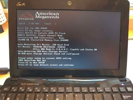 Photo of free Netbook eeePC Asus (no charger, works for a bit) (Norton Lees S8) #2