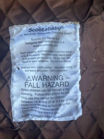 Photo of free Baby sling (DE56 - Duffield) #2