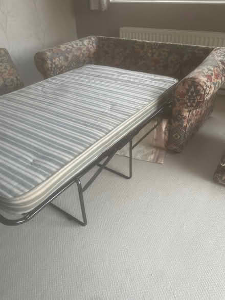 Photo of free double bed settee (Groby LE6) #2