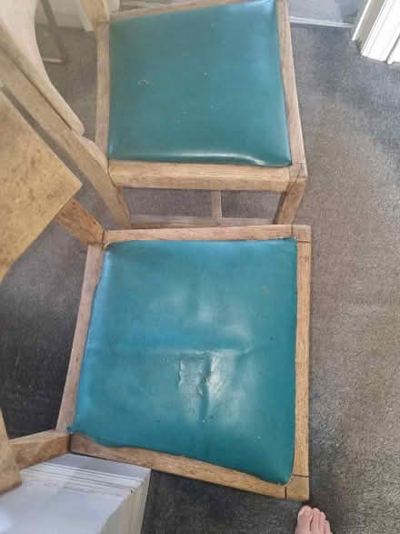 Photo of free Two solid oak 50's chairs. (New Hinksey OX1) #2