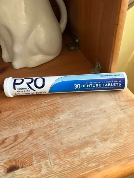 Photo of free 28 Denture cleaning tablets (Parkstone, Poole. BH14.) #1