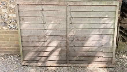 Photo of free Wooden fence panels (East Horsley) #1