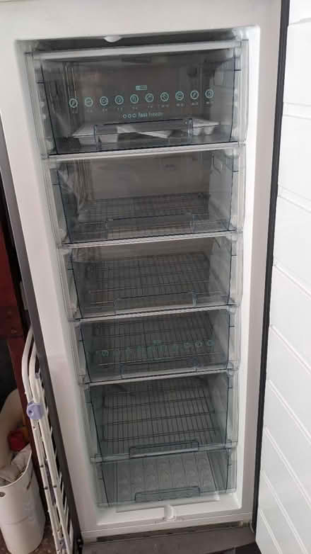 Photo of free Large upright freezer (Leybourne) #4