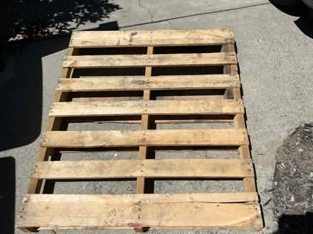 Photo of free Wood storage pallet (Concord) #2