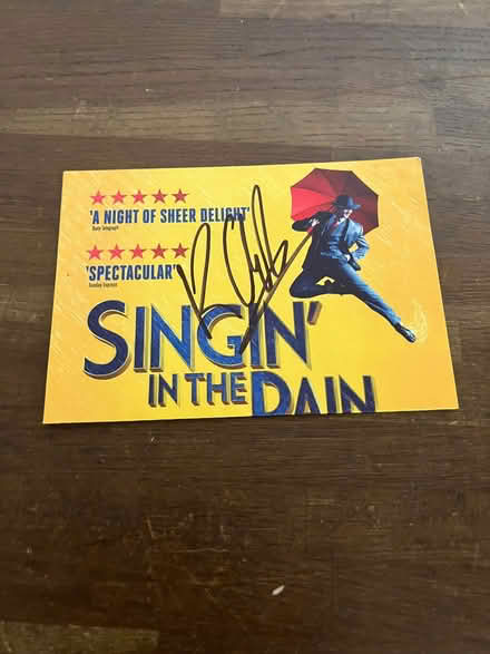 Photo of free SCD professionals merch: Tour programmes + autographed card (Weston Park BA1) #4