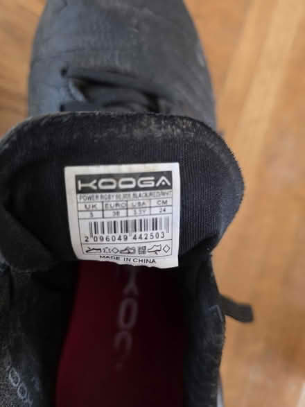 Photo of free Rugby boots size 5 (Brentwood CM13) #4