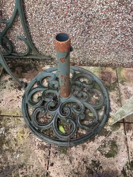 Photo of free Iron Garden Umbrella Stand (Wath Brow CA23) #1