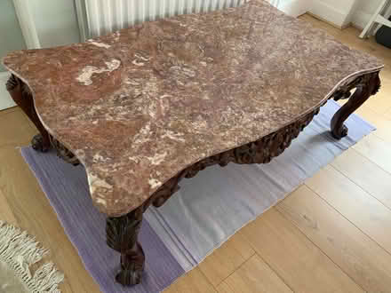 Photo of free In a Chinese style coffee table with a heavy granite top (Bracknell RG12) #1