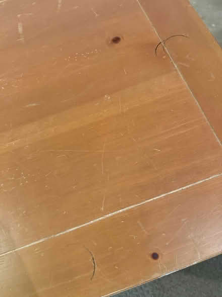 Photo of free Two square pine tables (Vienna) #3