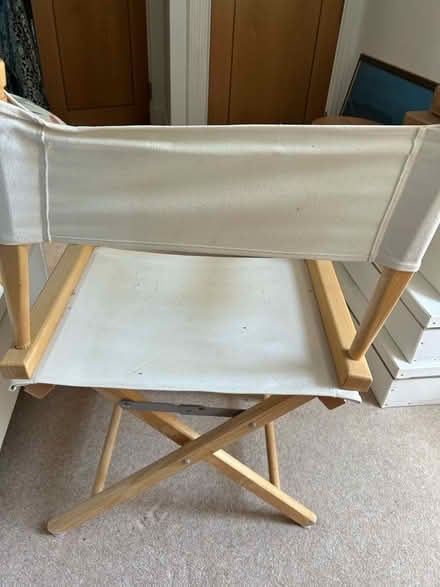 Photo of free Cream directors chair (Wokingham RG40) #3