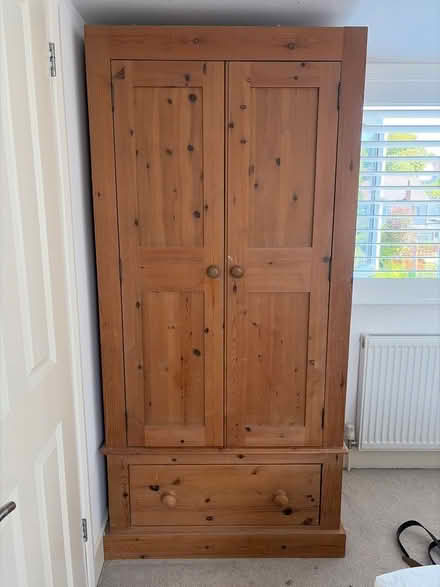 Photo of free Pine wardrobe (Carshalton Beeches SM5) #1