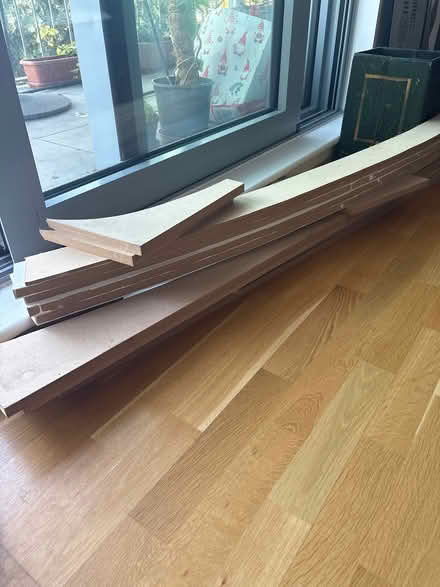 Photo of free MDF Board cuttings (Plantation wharf SW11) #1