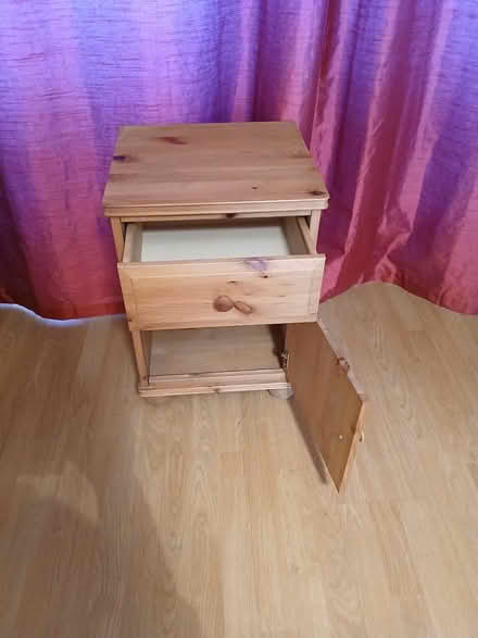 Photo of free Solid Wood Bedside Table (Brentford TW8) #2