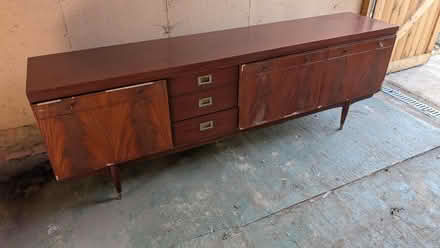 Photo of free 60s mahogany veneer sideboard (Gorse Hill GU22) #3