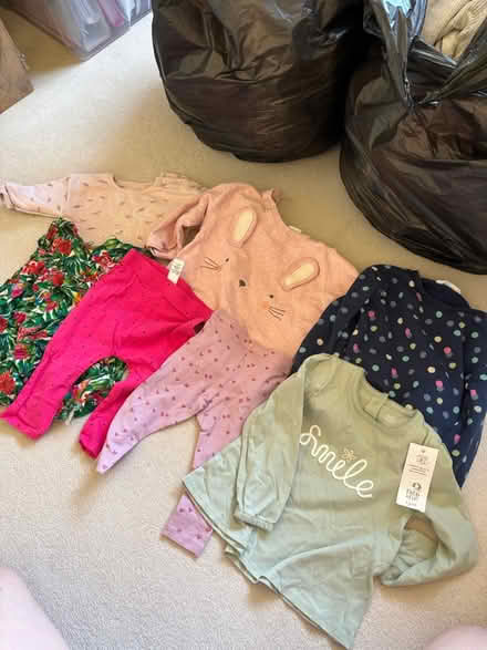 Photo of free x2 bags of girl clothes 0-3yrs (Bs15 4ub) #4