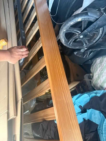 Photo of free Single solid wooden bed (Leeds LS8) #2