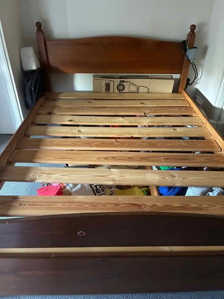 Photo of free Double size bed (Bog Gate TW10) #2
