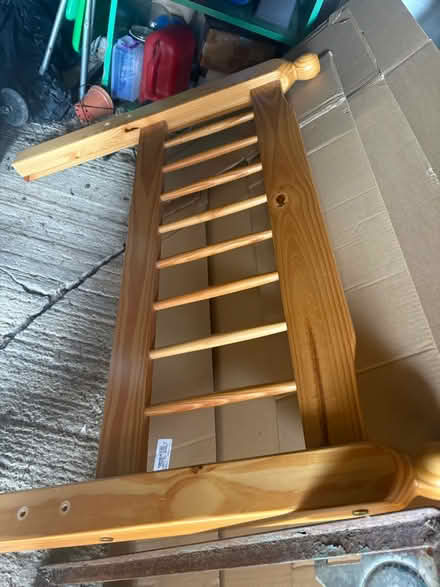 Photo of free Single solid wooden bed (Leeds LS8) #1