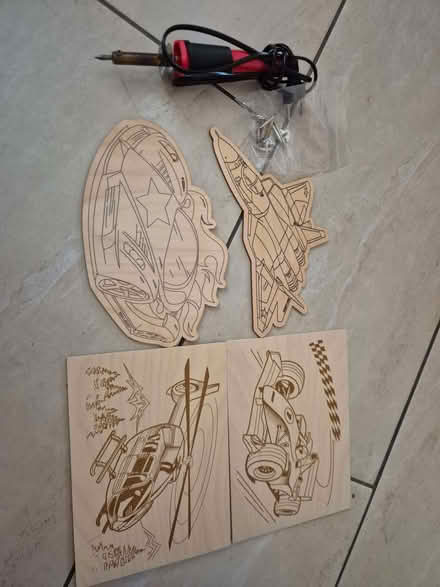 Photo of free Pyrography pen / wood burning kit (Woosehill RG41) #1