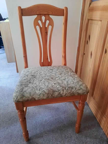 Photo of free 3 x pine dining chairs (North baddesley SO52) #1