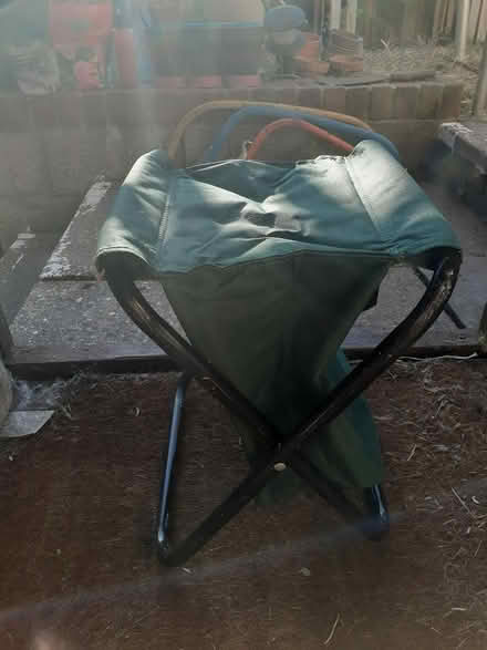 Photo of free Little canvas Garden stool (Tonbridge TN9) #1