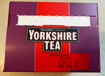 Photo of free Sticky toffee Yorkshire teabags (St James’s Square, Bath) #2