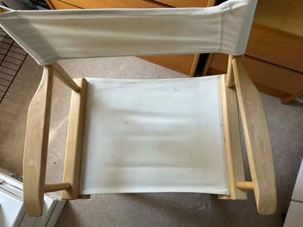 Photo of free Cream directors chair (Wokingham RG40) #2
