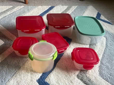 Photo of free Old Tupperware Pots (Paulton BS39) #1