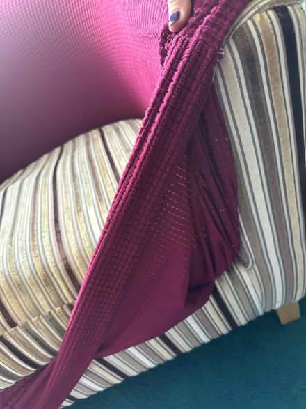 Photo of free Striped tub chair (Knebworth SG3) #2
