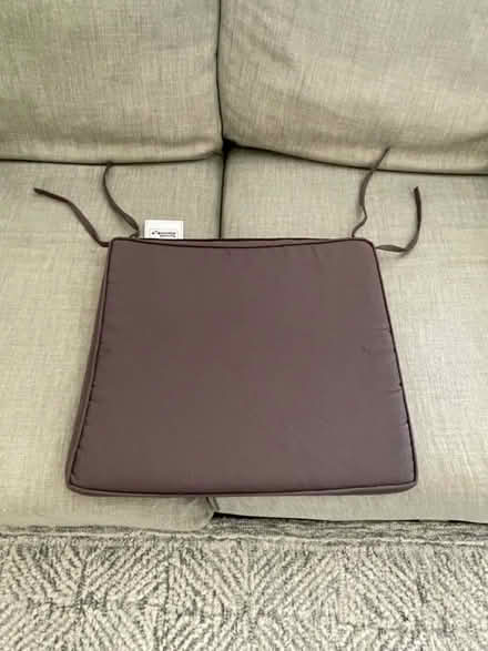 Photo of free 4x grey outdoor seat pads (The Fairway, Midhurst GU29) #2