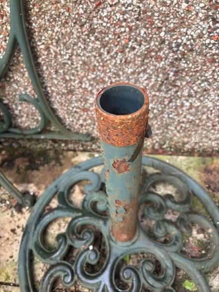 Photo of free Iron Garden Umbrella Stand (Wath Brow CA23) #2