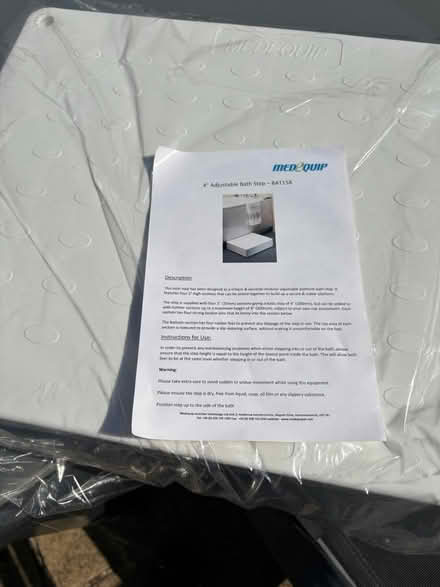 Photo of free Bath step plastic (Wealdstone HA3 7JX) #1