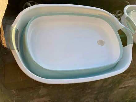 Photo of free X2 collapsible laundry baskets (N13 Palmers Green) #2