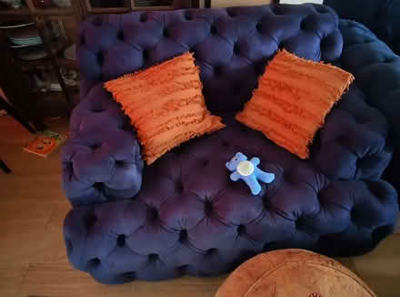Photo of free Chesterfield armchair (Central Reading RG1) #3