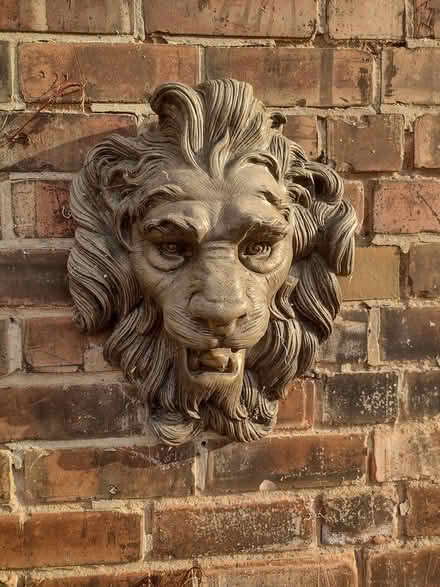 Photo of free Lion spitter, pond and pump (Sherwood NG5) #2
