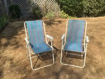 Photo of free garden deck chairs (Fordwich SG14) #1