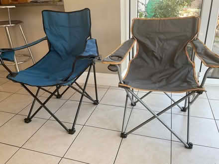 Photo of free two camping chairs (Burnham SL1) #1