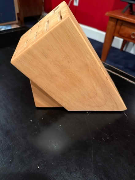 Photo of free Wooden knife block (Vienna) #1