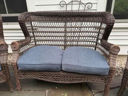 Photo of free Wicker furniture set (Williamstown, MA) #1