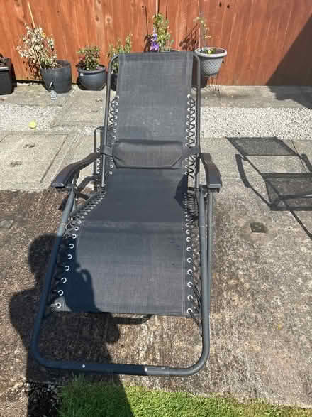 Photo of free Foldaway sun lounger (Beardwood BB2) #1