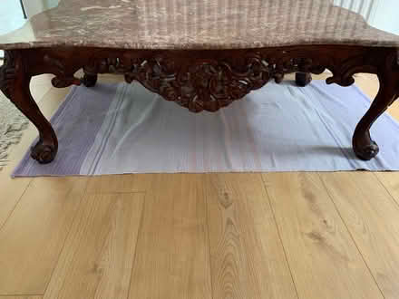 Photo of free In a Chinese style coffee table with a heavy granite top (Bracknell RG12) #3