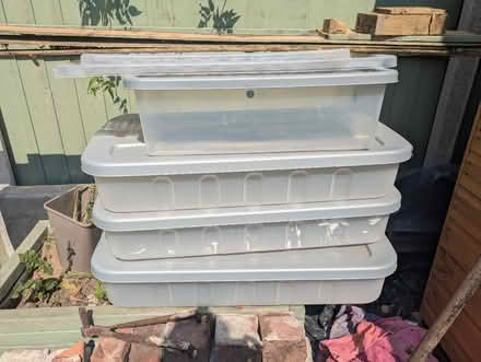Photo of free 4x storage boxes (Stanton CH63) #1