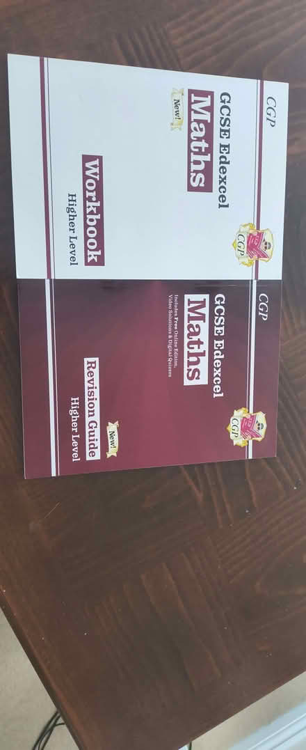 Photo of free 2 GCSE Maths Revision Books (Barnard's Green WR14) #1