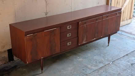 Photo of free 60s mahogany veneer sideboard (Gorse Hill GU22) #2