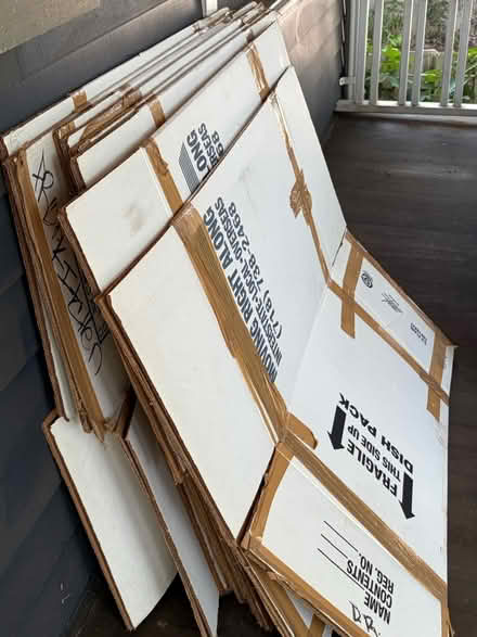 Photo of free Sturdy moving boxes (Highland Park, NJ) #1