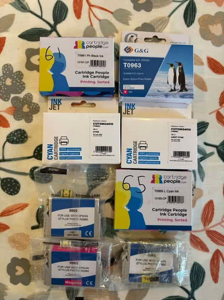 Photo of free Epson compatible printer cartridges (Priston CP BA2) #1