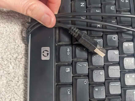 Photo of free HP Computer keyboard (Childwall L15) #2
