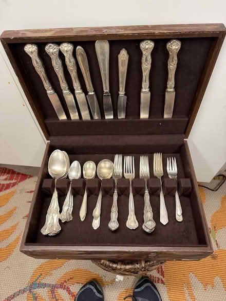 Photo of free Silver plated silverware (berkeley) #1