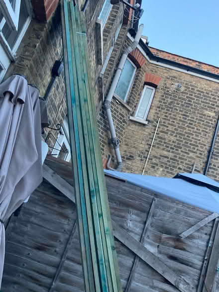 Photo of free Green Pressure-Treated cls timber (N13 Palmers Green) #1